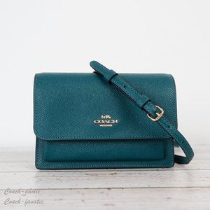 Coach Crossgrain Leather Foldver Belt and Crossbody Bag